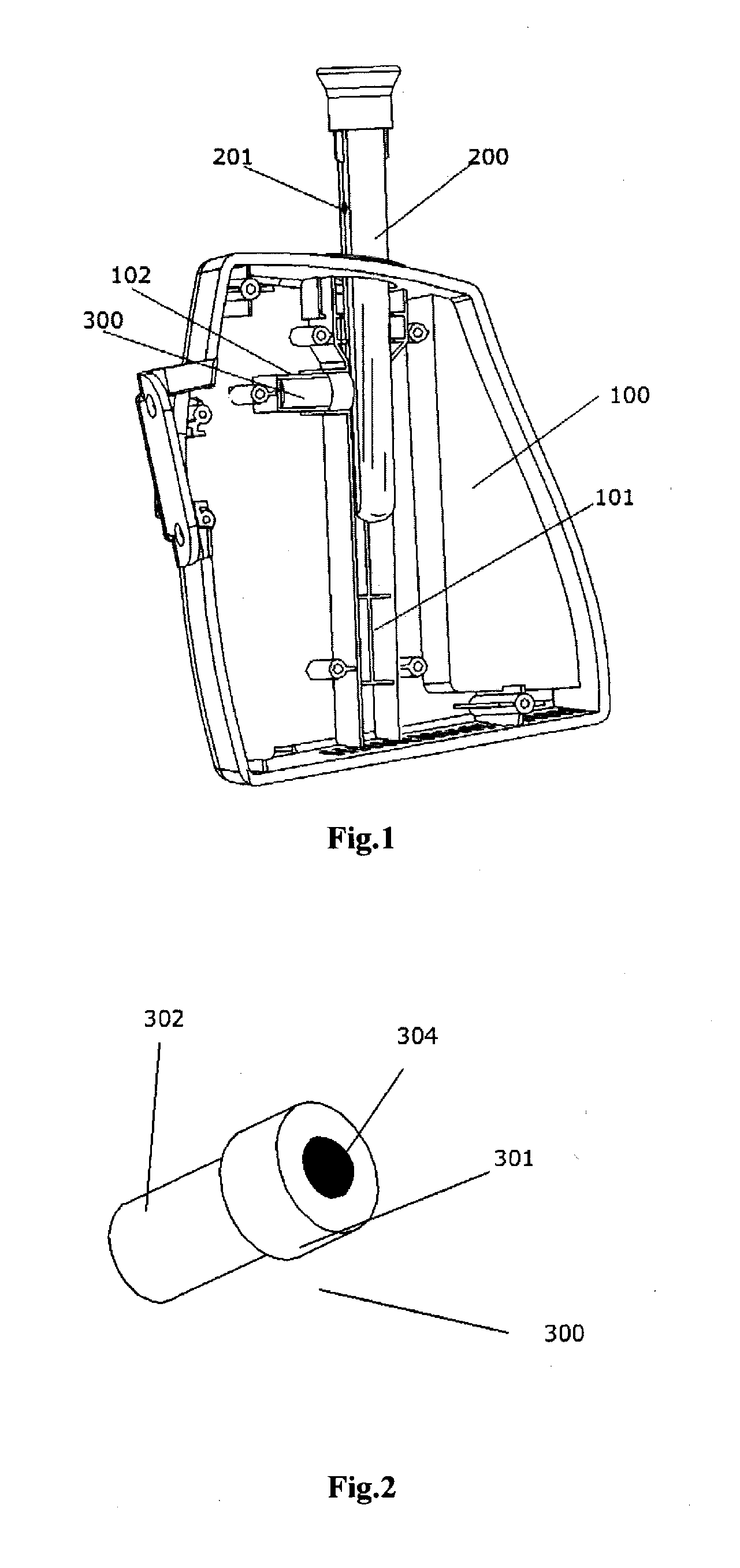 Replaceable Probe Holder Structure for Thermometer