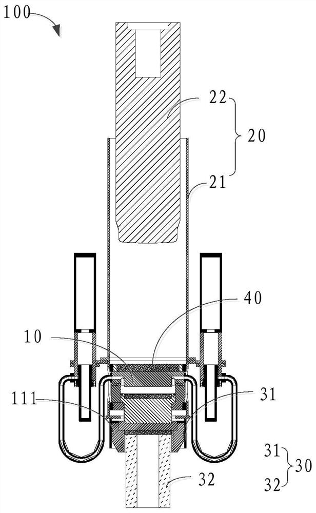 Pile driving force adjusting device and hydraulic piling hammer