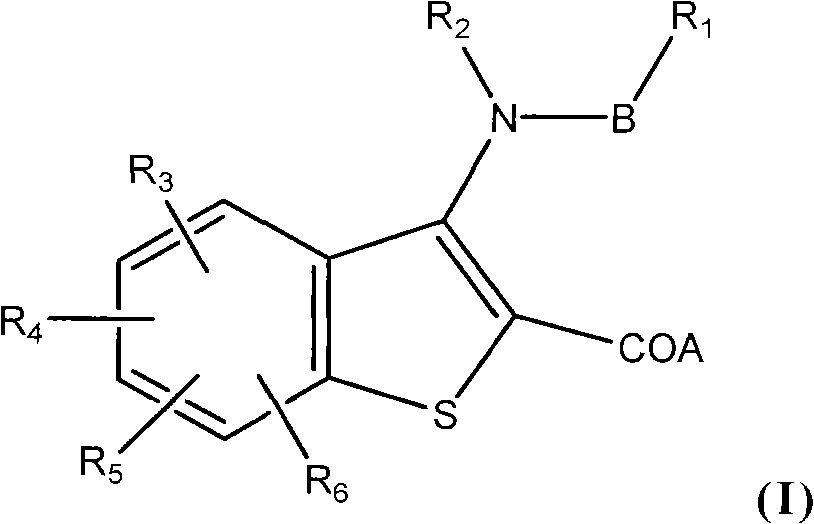 Benzothiophene derivative, preparation method and application thereof