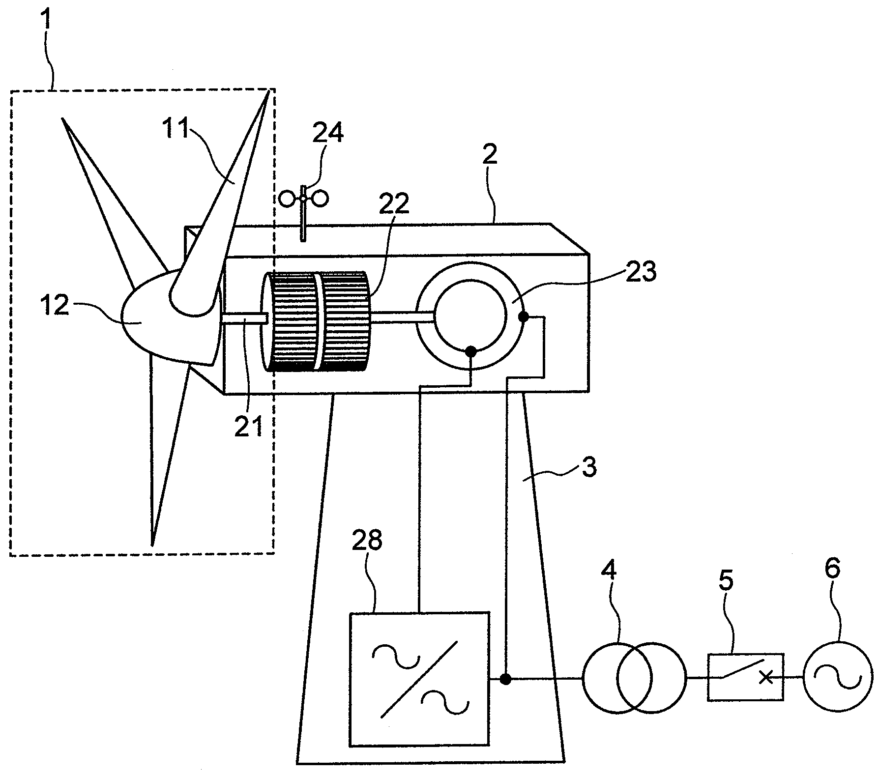 Wind power generation system and operating method thereof
