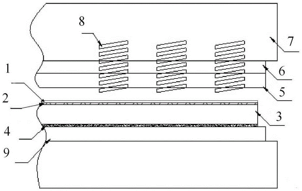 A kind of manufacturing method of antique reinforced floor