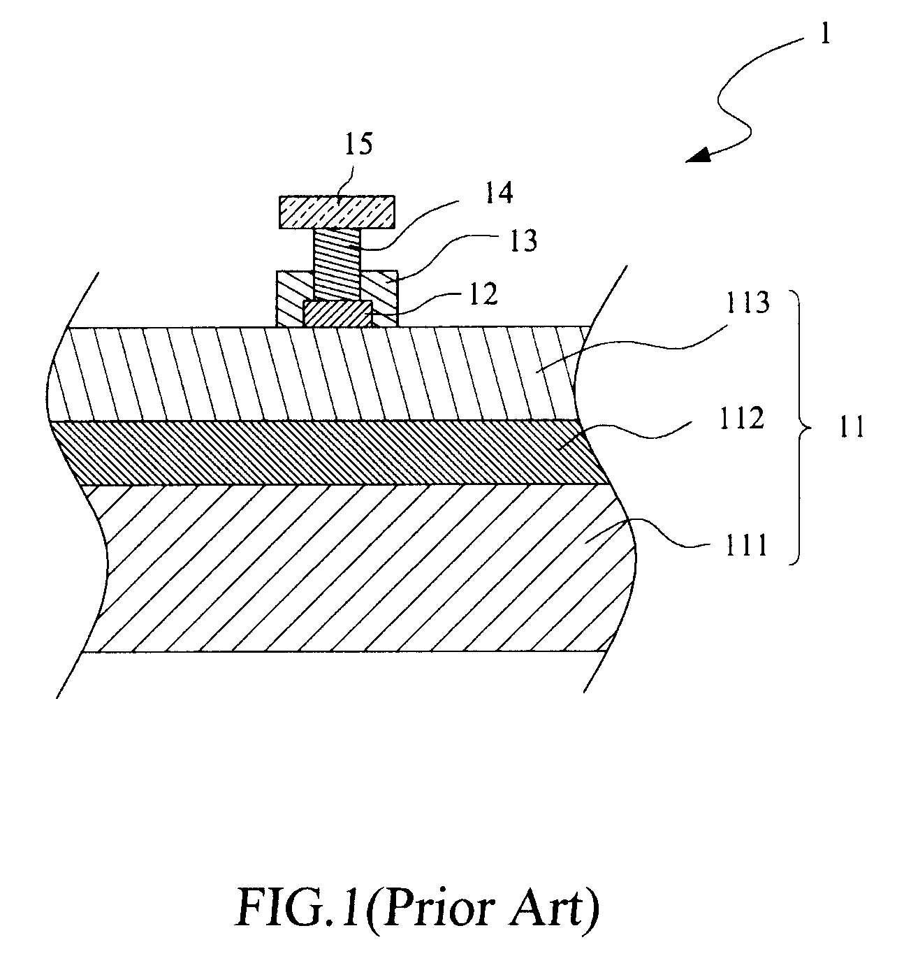Structure and manufacturing method of substrate board