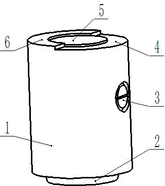 Inner hole chamfer depth gauge