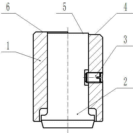 Inner hole chamfer depth gauge