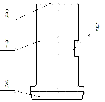 Inner hole chamfer depth gauge