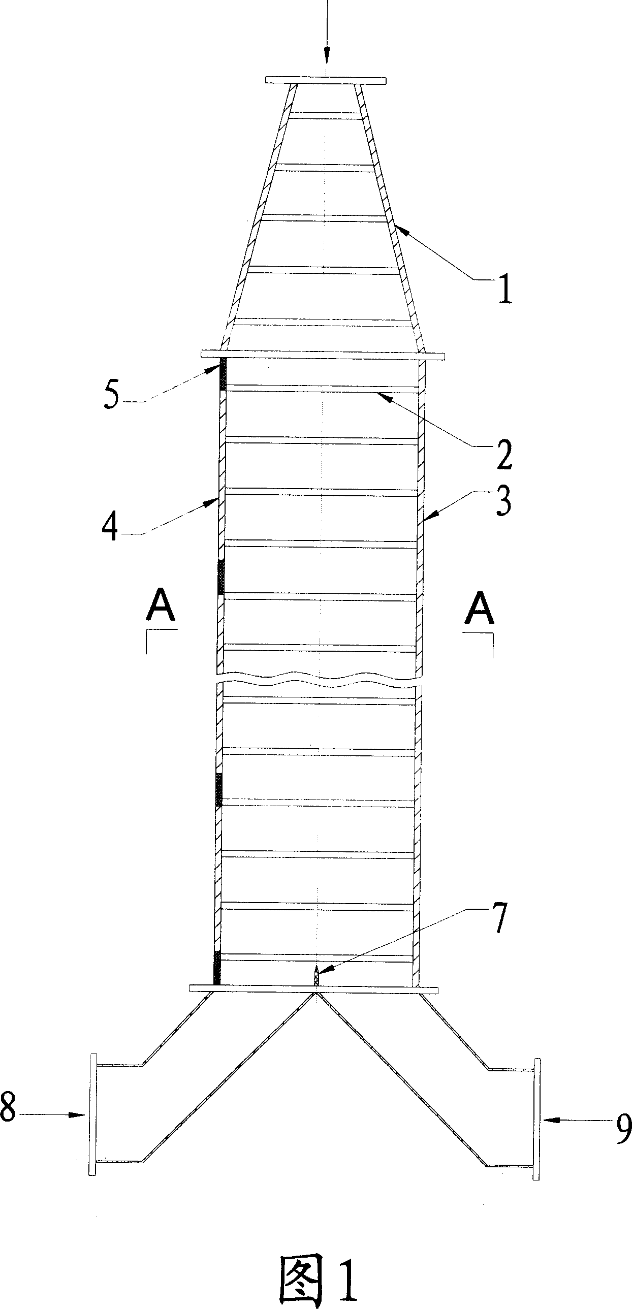 Fine granule material friction electrical selection method and device
