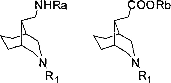 3-azabicyclo (3.3.1) nonane-9-substituted derivative and preparation method thereof