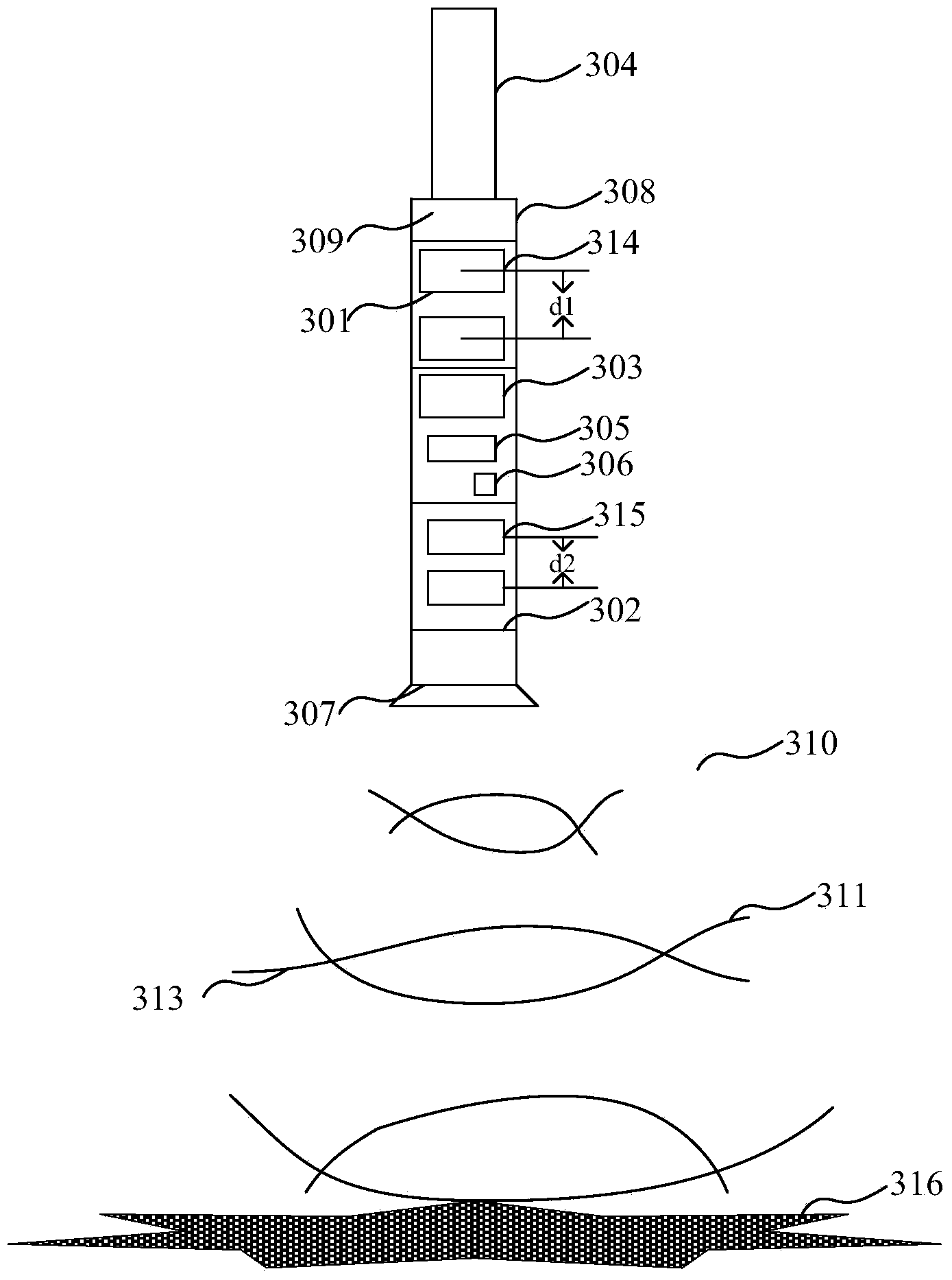 Geological exploration method and device