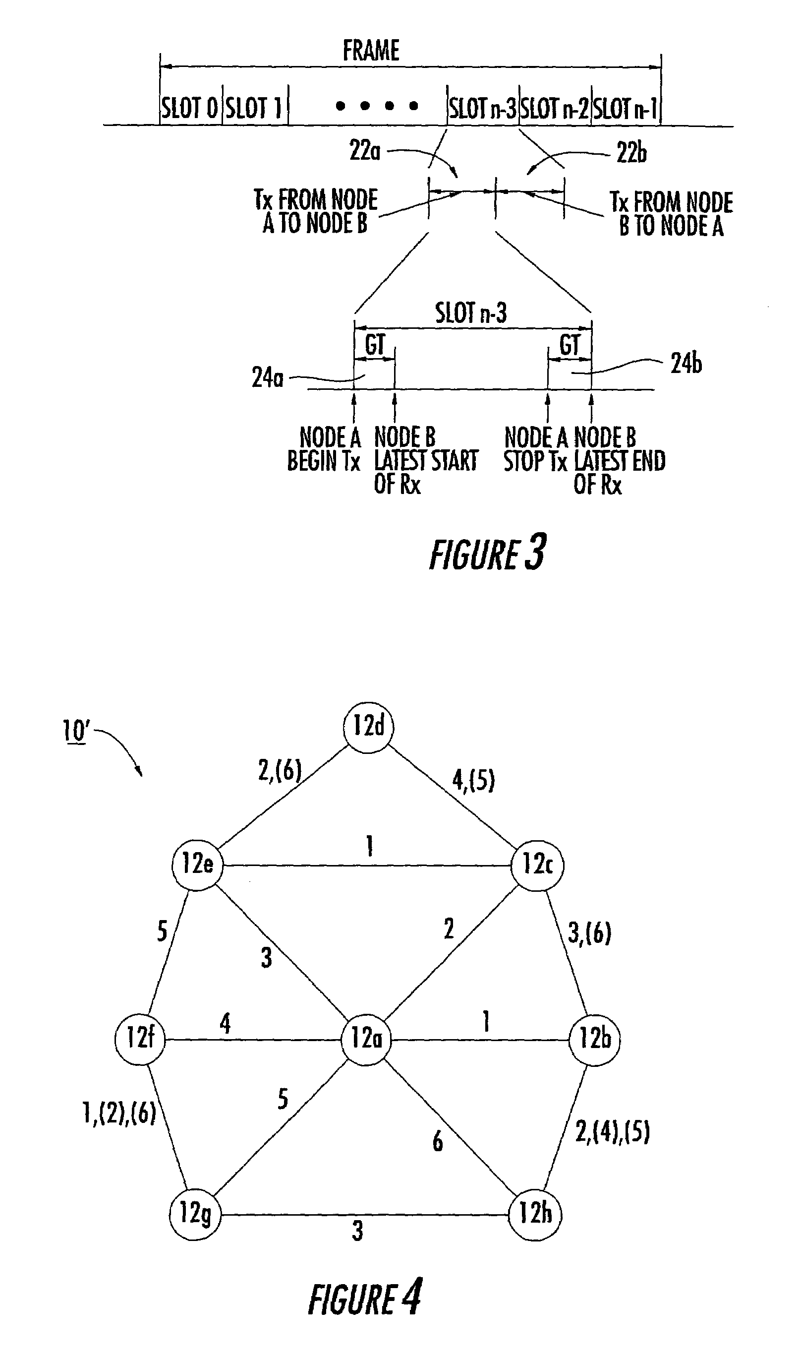 Wireless communication network including directional and omni-directional communication links and related methods