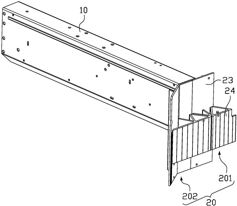 Connecting structure of vehicle cabin longitudinal beam and front wall cross beam