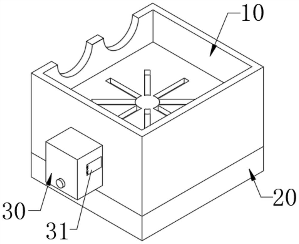 Hip bath device capable of automatically changing medicine and used for anorectal department