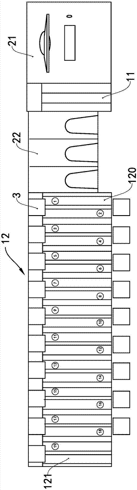 Automatic sorting and printing device for smart cards and working method thereof