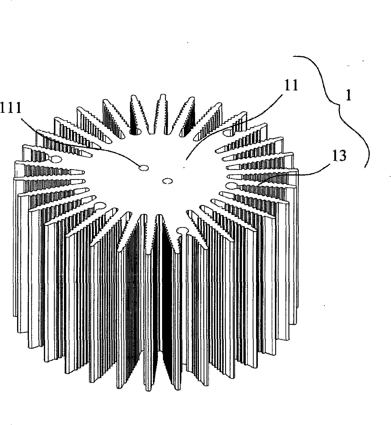 Production method of integrated multilayer lighting set