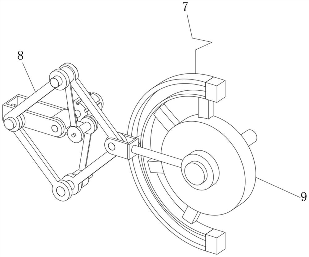 Stable axial conversion device for machining