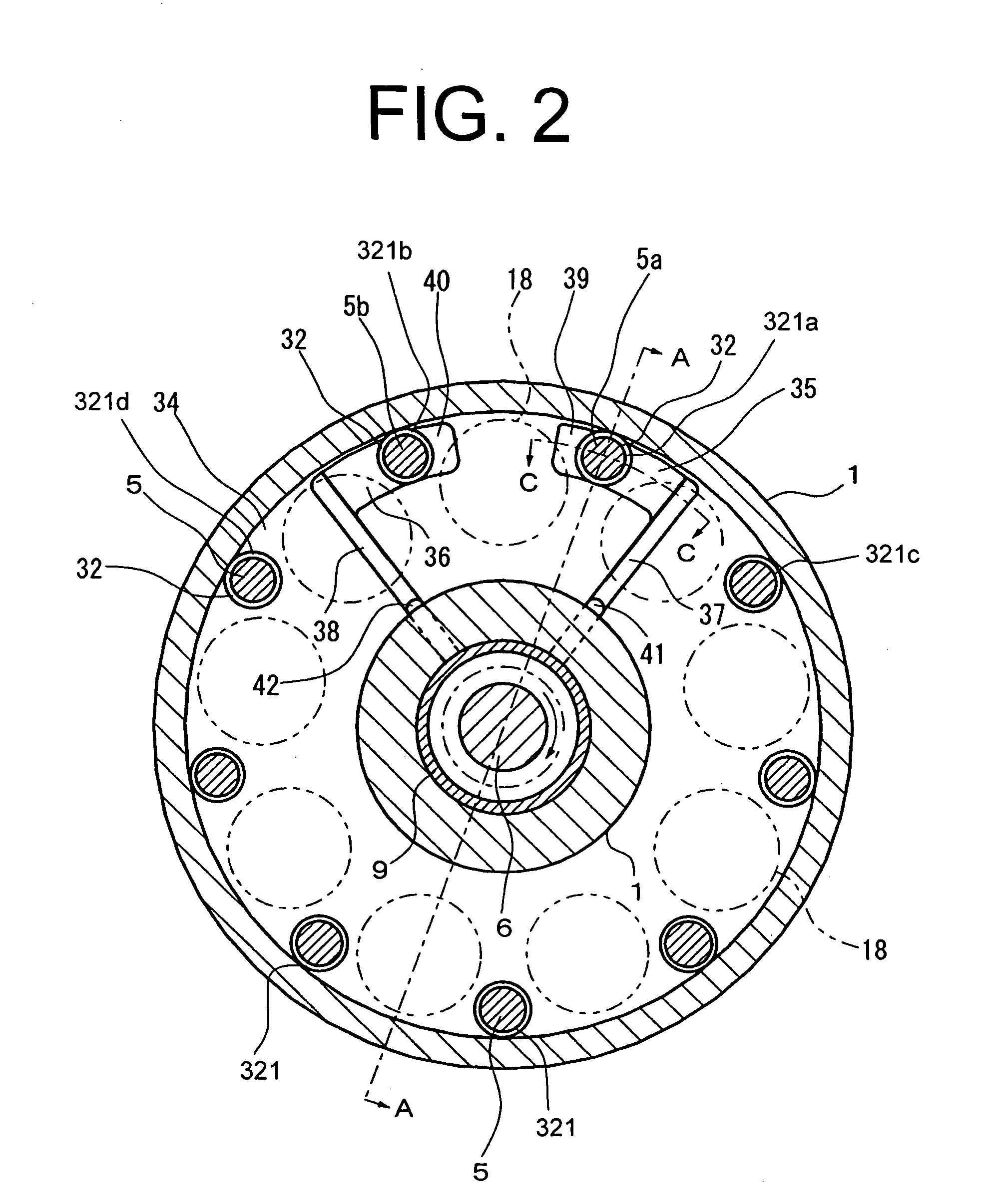 Lubricating oil feeding mechanism in a swash type compressor