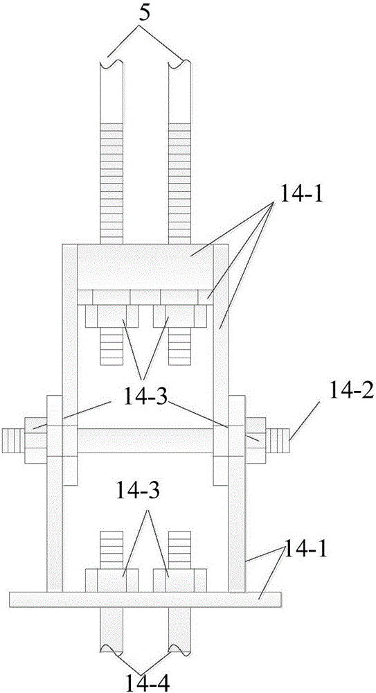 Test beam long-term loading system and method