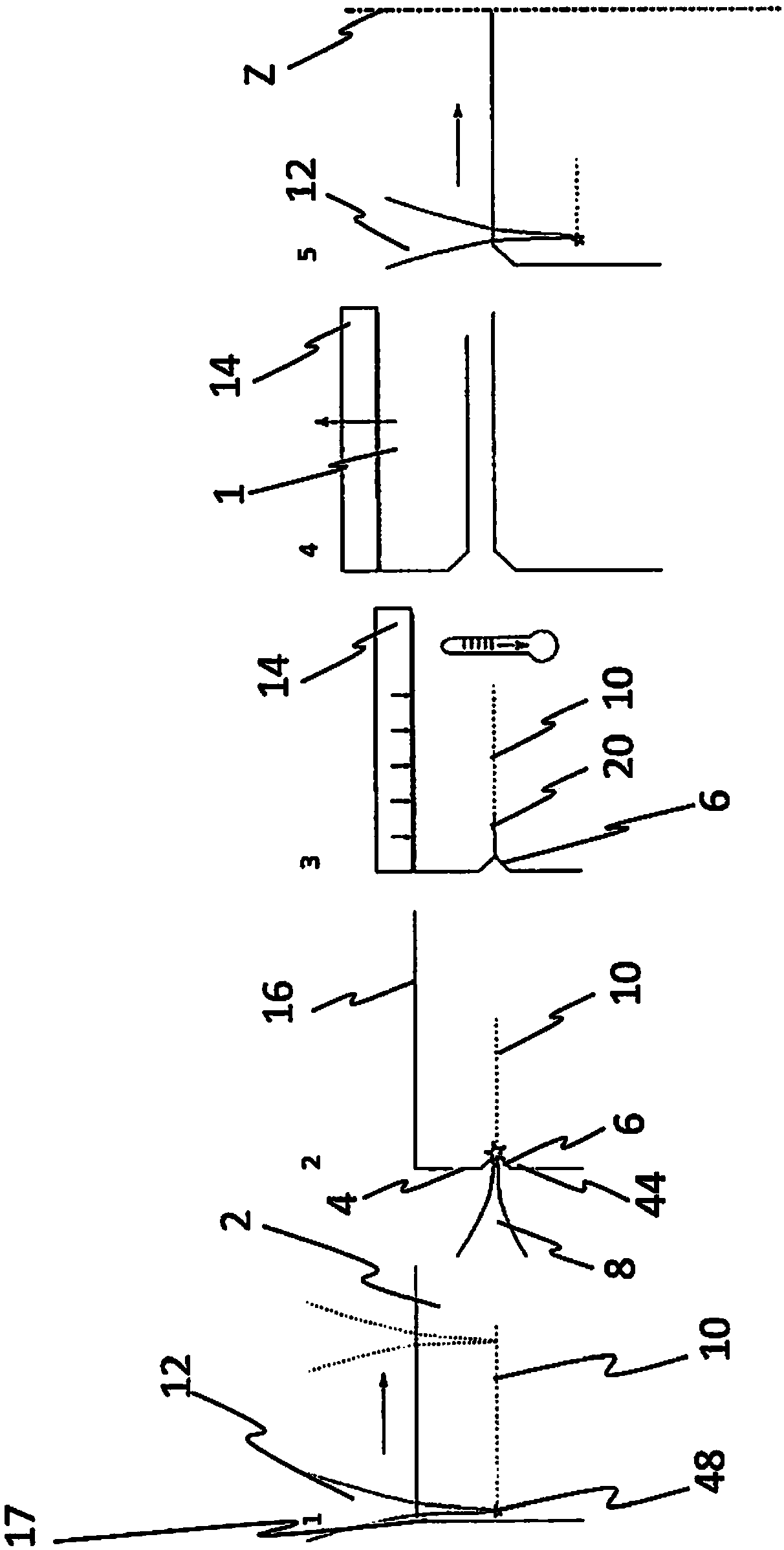 Method for guiding a crack in the peripheral region of a donor substrate