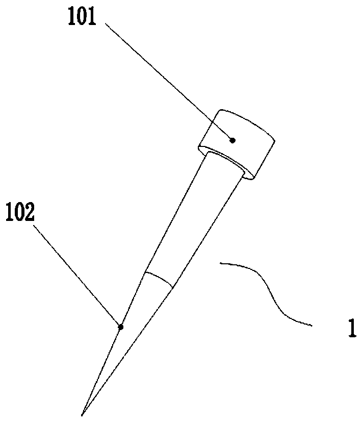 Batch boxing system for gun heads of pipetting guns