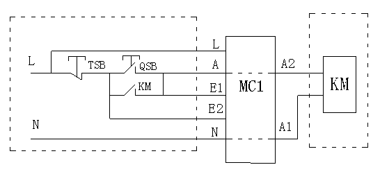Alternating-current contactor in low-voltage alternating-current control circuit and control method of alternating-current contactor