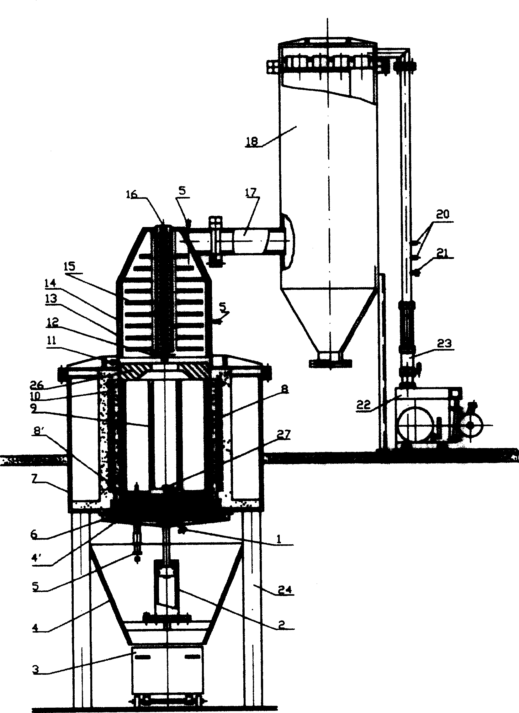 Method and system for extracting gold from arsenic contained headings