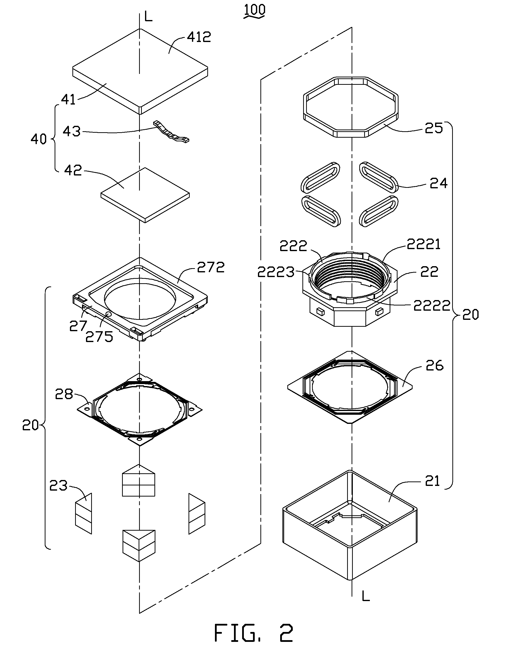 Voice coil motor and lens module including same