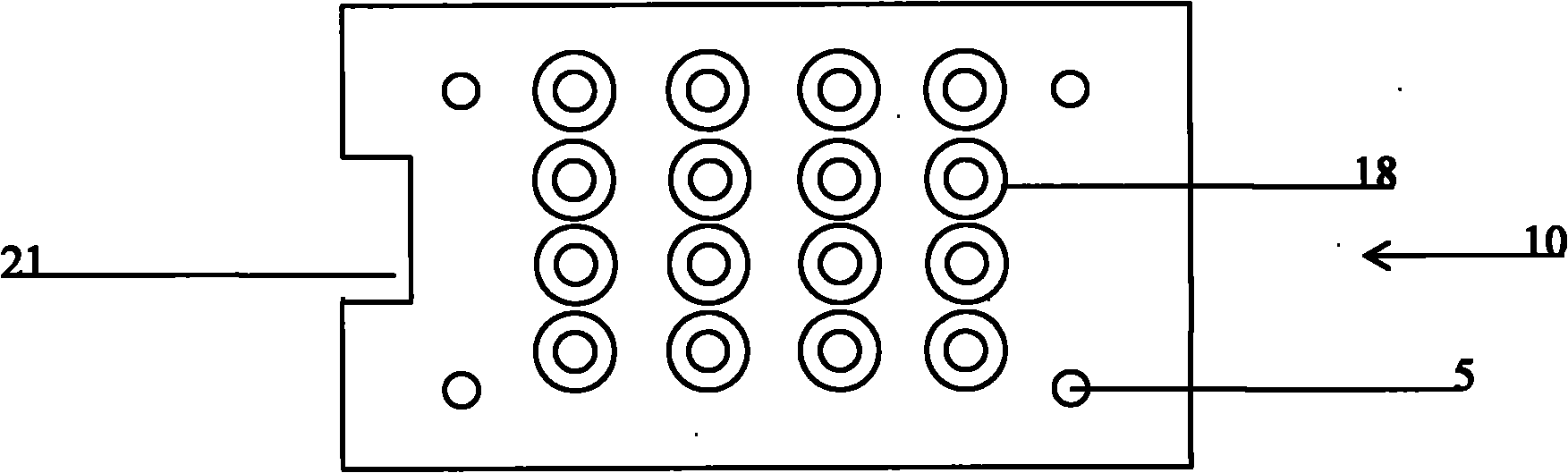 Control switch device of automobile constant-speed cruise system