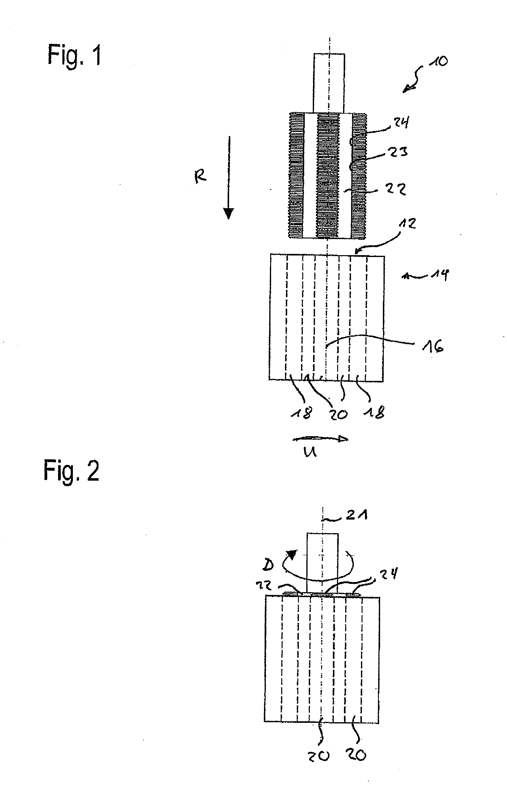 Method for creating an inner thread as well as a combination of a thread cutter and a body having a cutout