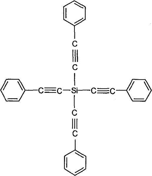 Novel high-temperature-resistance 1, 7-bis(alkyl hydrogen silane)-carborane/phenylethynyl silane hybrid resin and preparation method thereof