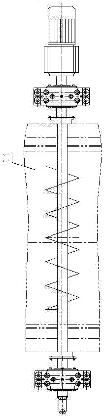 Uniform material distributing device and method adaptable to various kinds of materials