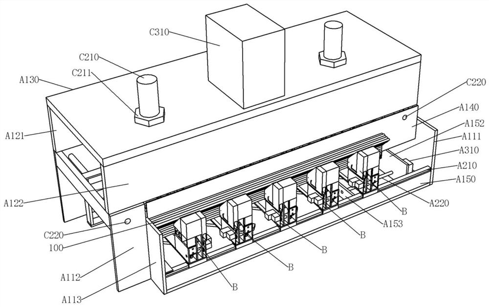 A cutting module and its intelligent laser pipe cutting machine