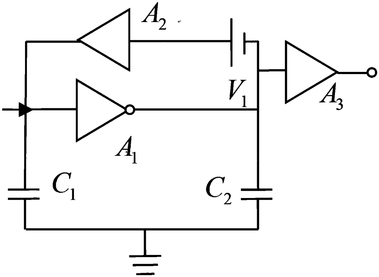 Low-power-consumption and low-delay current comparator based on Wilson current sources, and circuit module