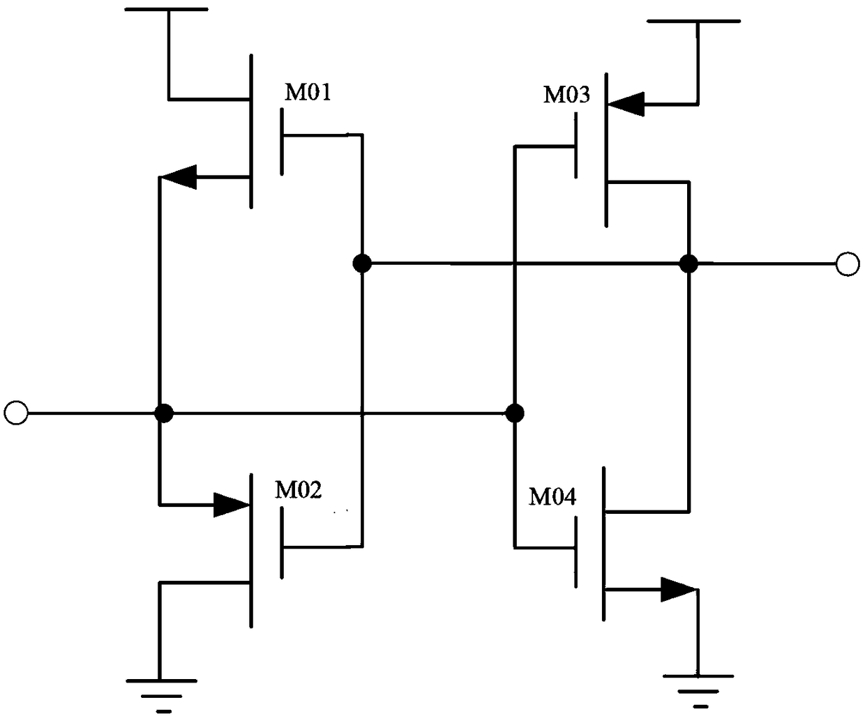 Low-power-consumption and low-delay current comparator based on Wilson current sources, and circuit module