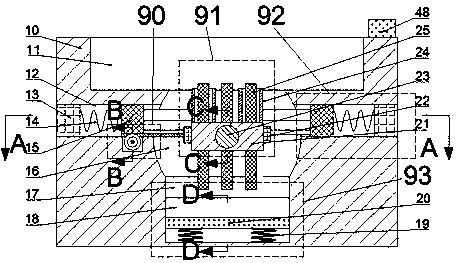 A high-strength double-layer hollow plastic plate production device