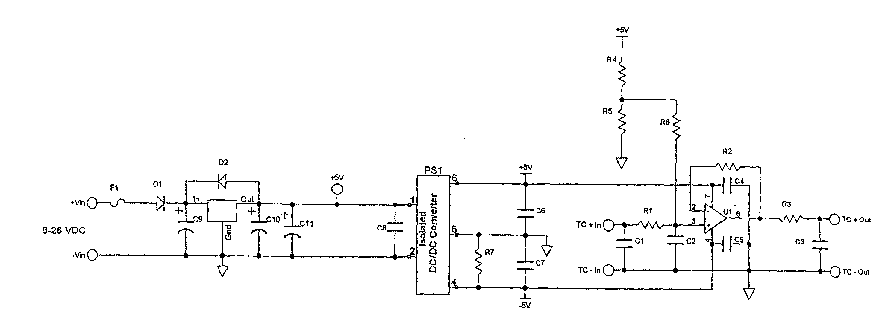 Thermocouple Resistance Compensator