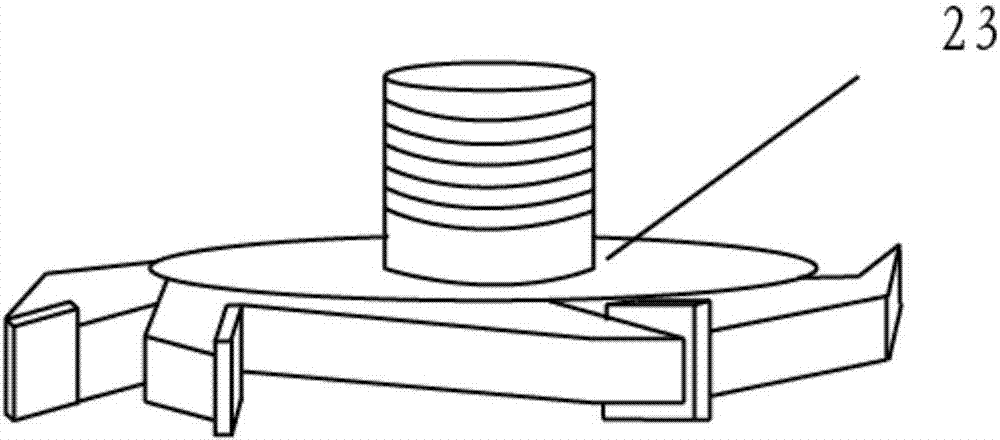 Slot wedge one-time forming device