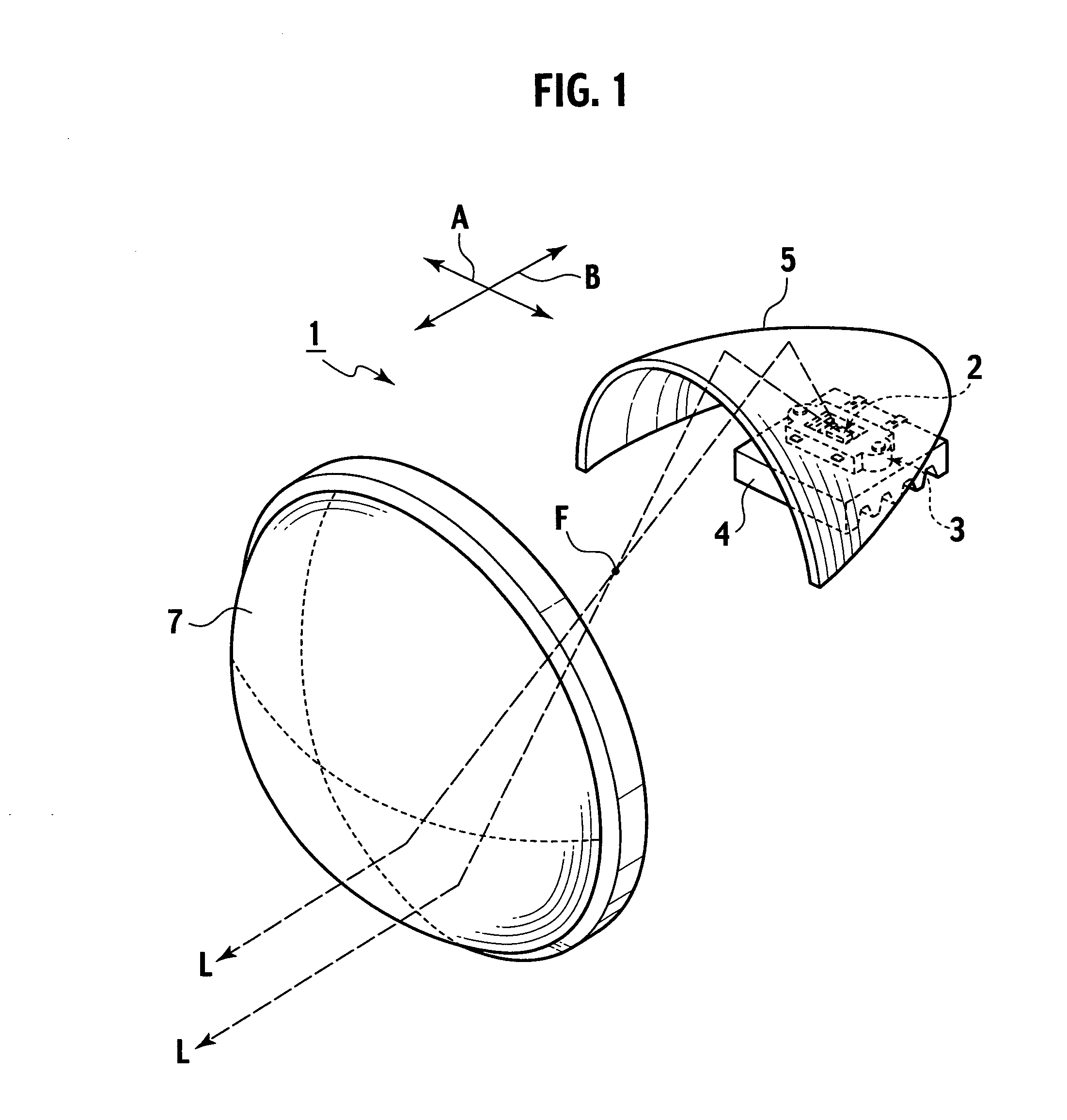 Fixing structure for light emitting diode
