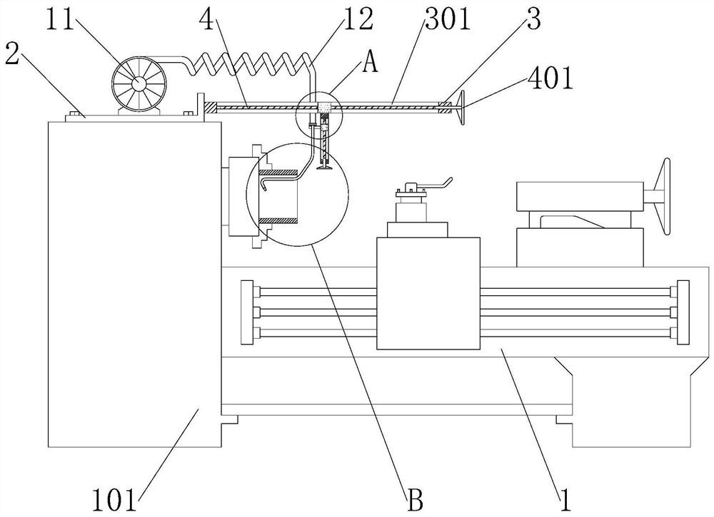 Lathe for machining ball valve body