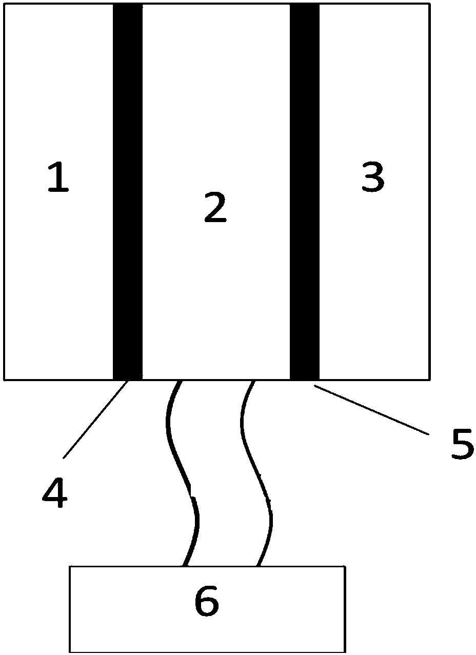 A passive temperature difference alarm system