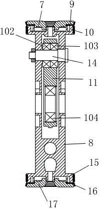 Oilless compression device with multiple cylinders and opposite pistons