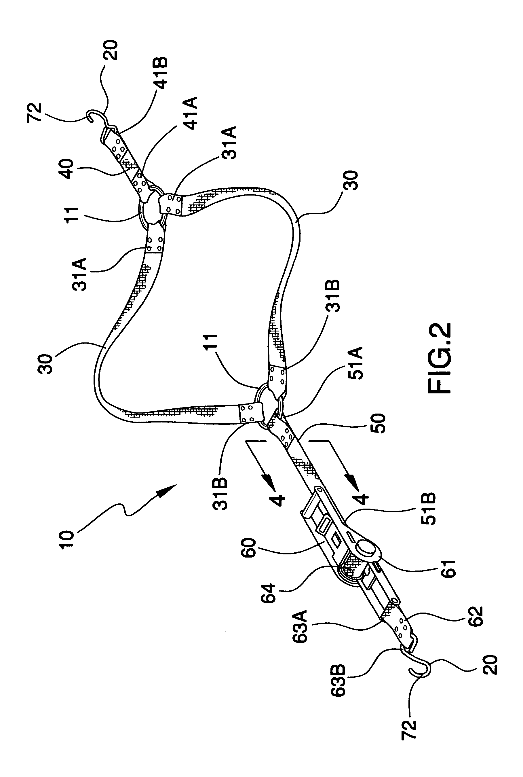 Adjustable tire tie-down apparatus