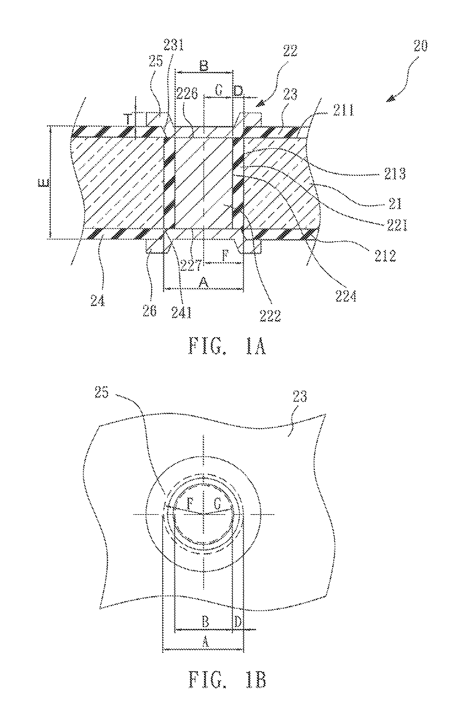 Semiconductor element having conductive vias and semiconductor package having a semiconductor element with conductive vias and method for making the same