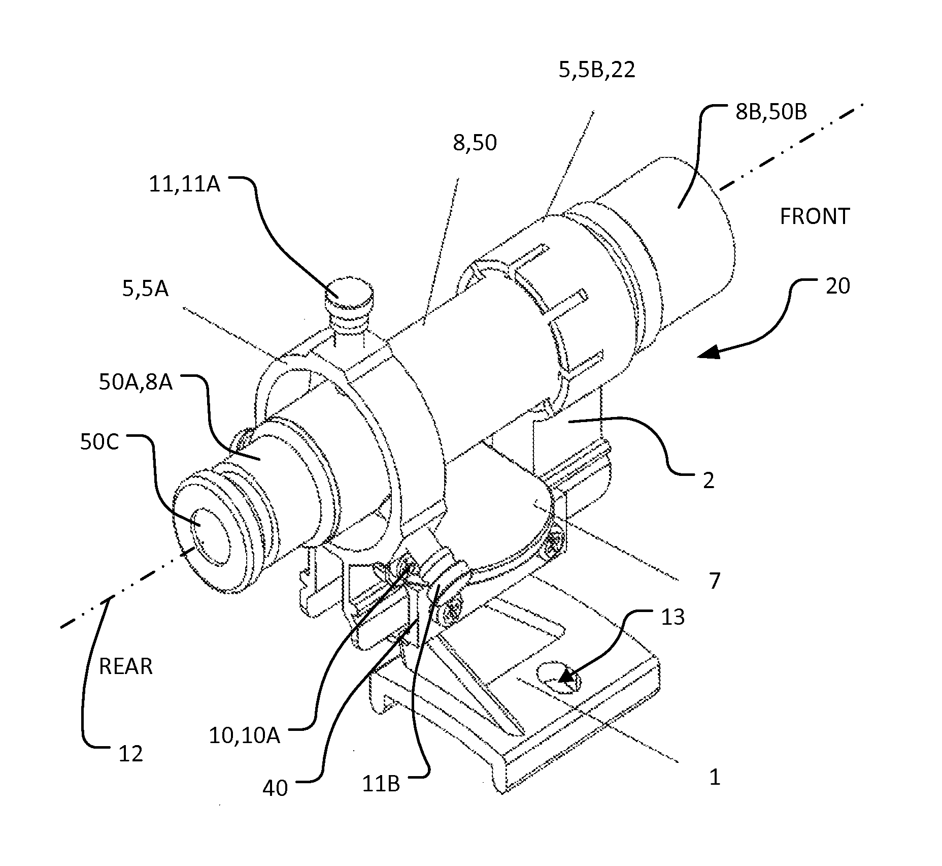 Object finder mounting apparatus, systems for viewing objects and methods for using same