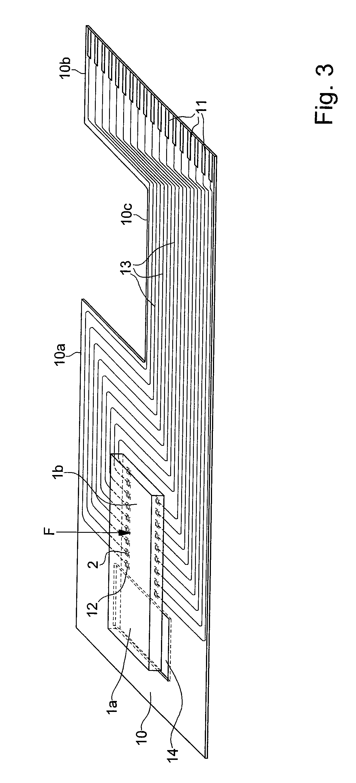 Integrated photoreceptor circuit and optoelectronic component including the same with electric contact pads arranged solely on side of the processing area which is juxtaposed with the photosensitive area