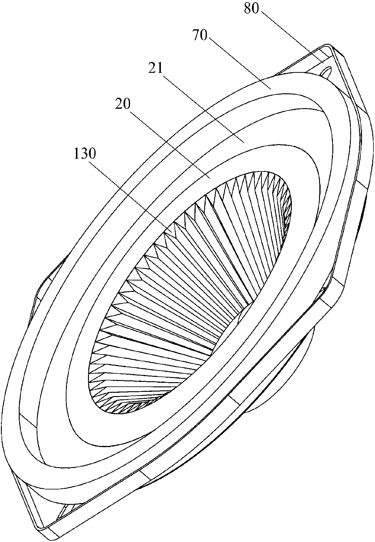 Loudspeaker and cone thereof