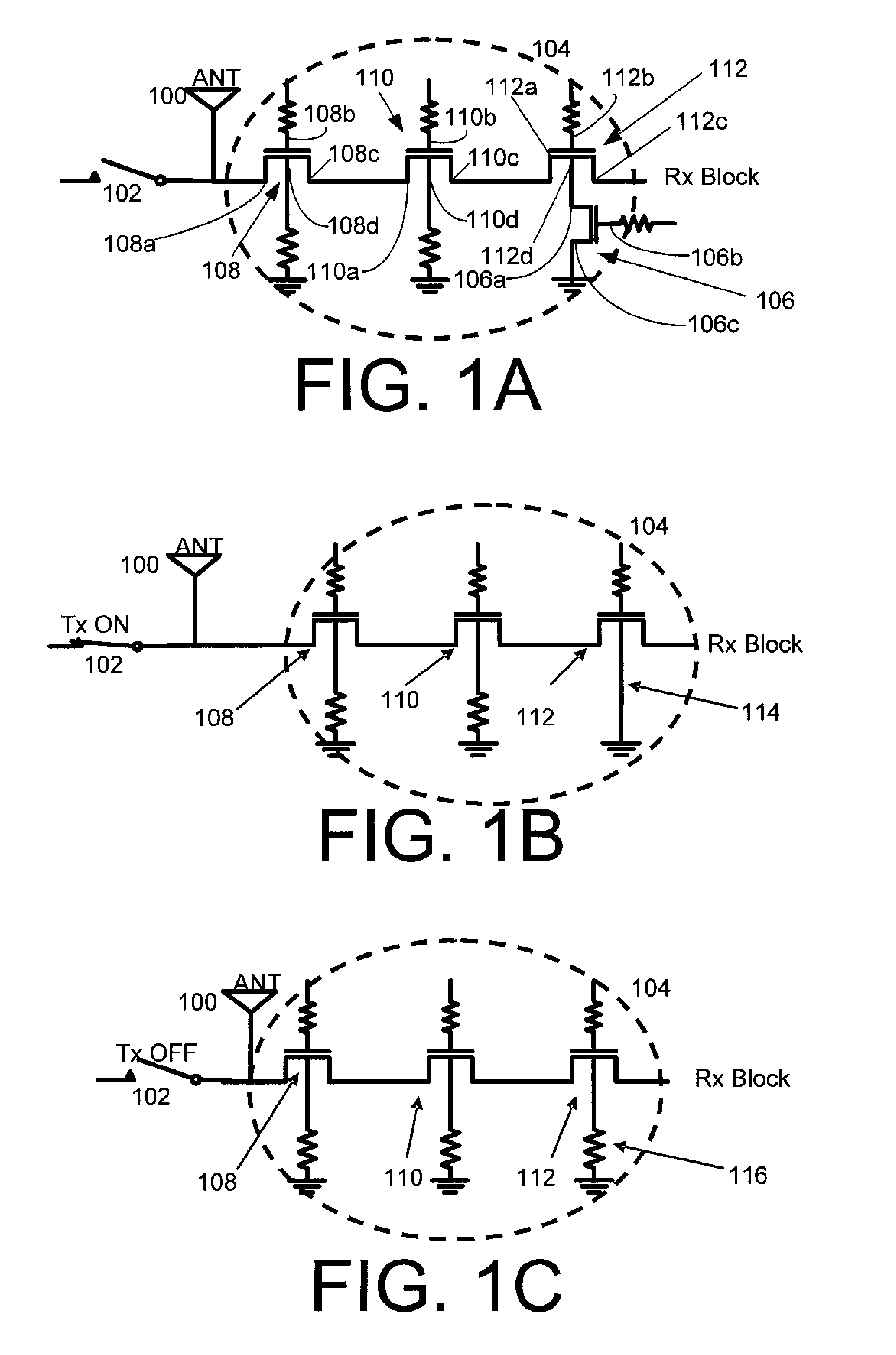 Systems, Methods, and Apparatuses for High Power Complementary Metal Oxide Semiconductor (CMOS) Antenna Switches Using Body Switching and Substrate Junction Diode Controlling in Multistacking Structure