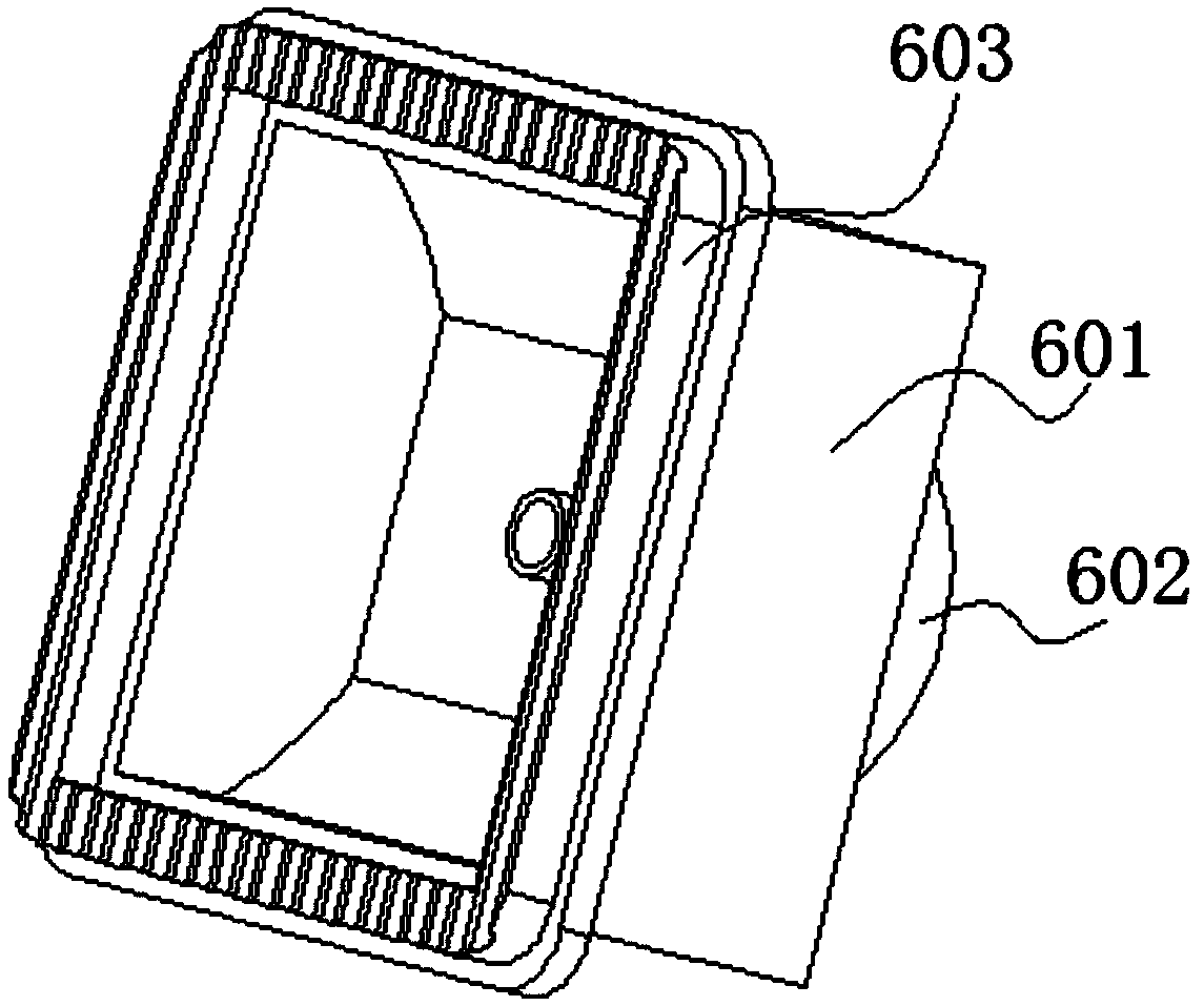 Taking-out device and taking-out method for plastic molds