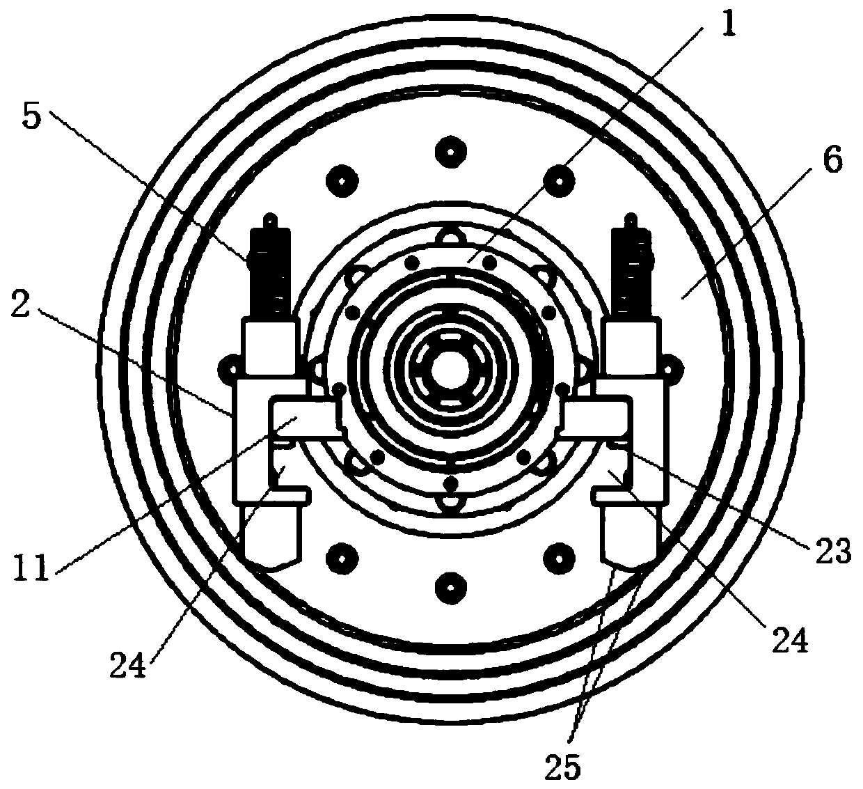 A Locking Mechanism for Gauge Changing Wheelset