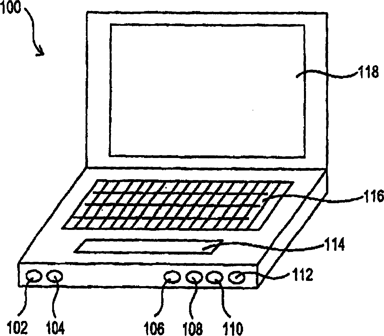 Personal computer integrated with personal digital assistant