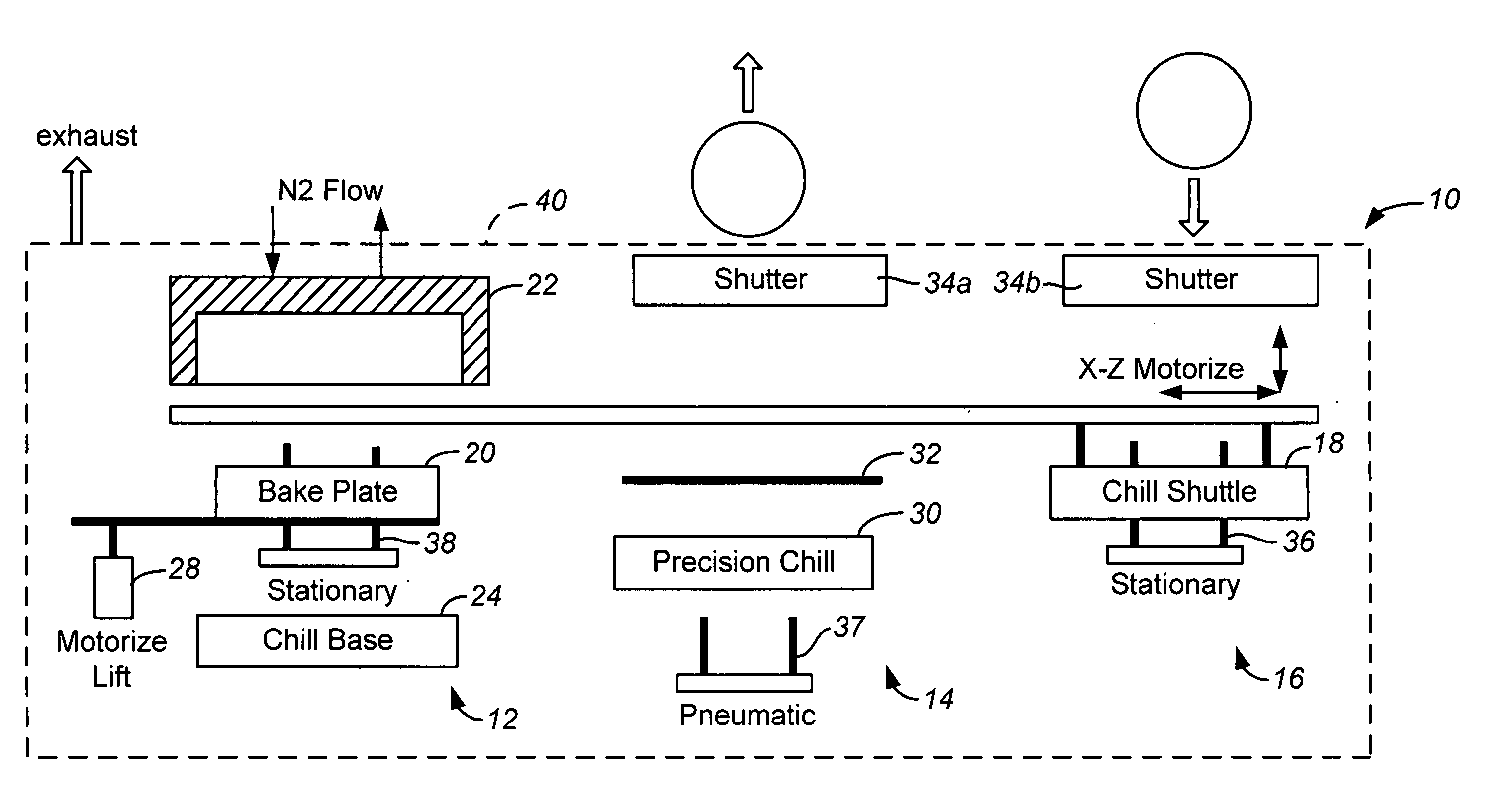 Bake plate having engageable thermal mass