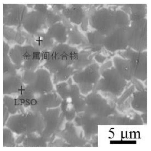 Biological magnesium alloy containing rich LPSO structures and preparing method of biological magnesium alloy